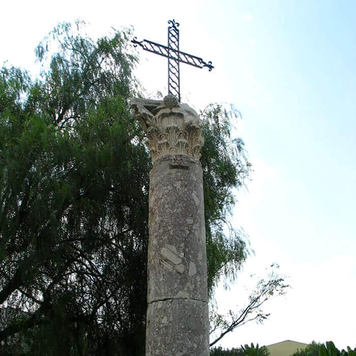 Cártama. Columna Cruz de Humilladero
