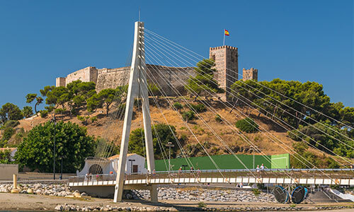 Fuengirola Guide - Iconic Solhail Castle overlooking Fuengirola River