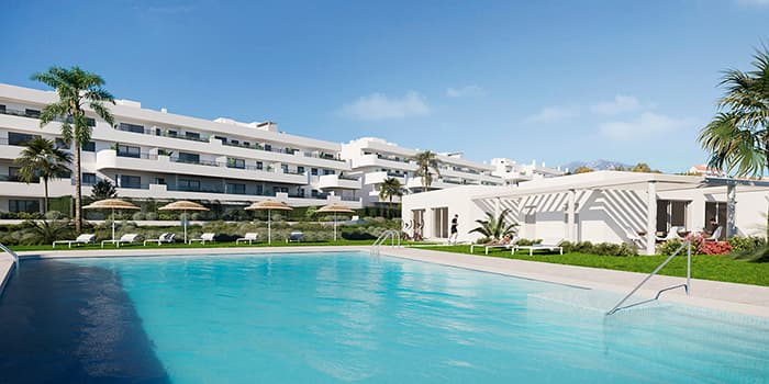 Aranya Estepona. Pool med saltklorering