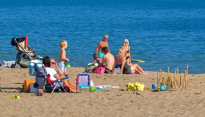 Spanish tourism statistics in 2018 hit record levels. Beach resorts