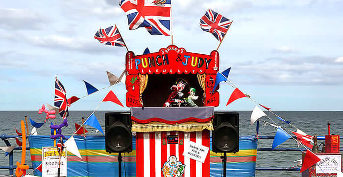 St George’s Day Tradition in England and Spain: Punch and Judy show