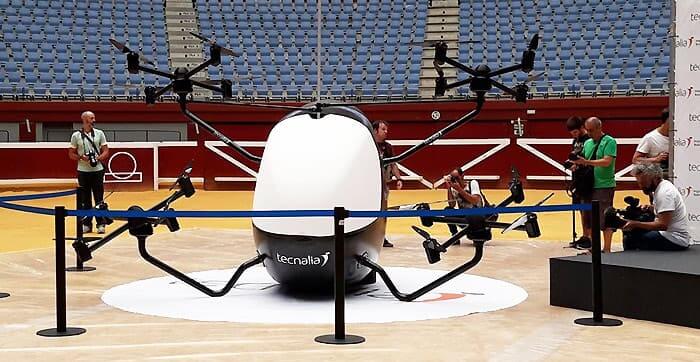 4D Printing and Drone Taxis: Future Technologies or a Flash in the Pan? Aerotaxi drone taxi unveiled