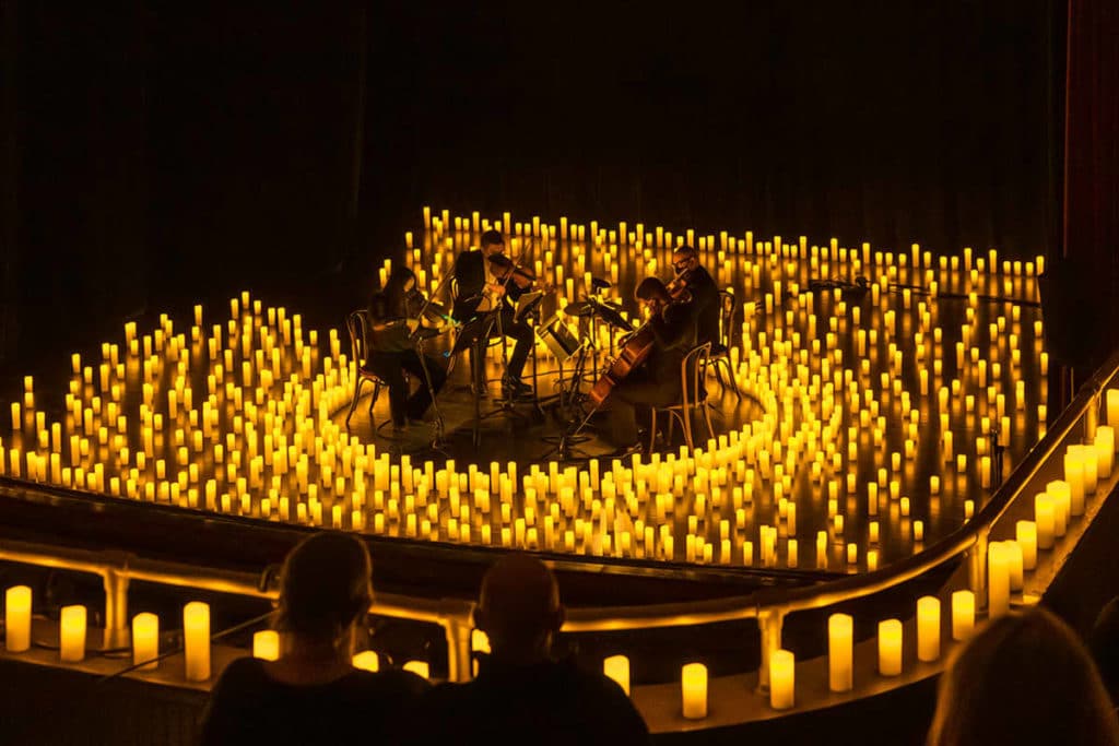 Candelight Concert in Carmen Thyssen Museum.