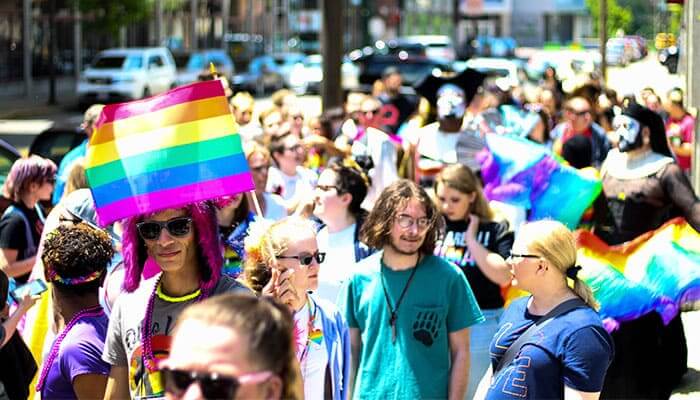 Gay Pride Torremolinos 2019. Gay parade are celebrated across Spain.