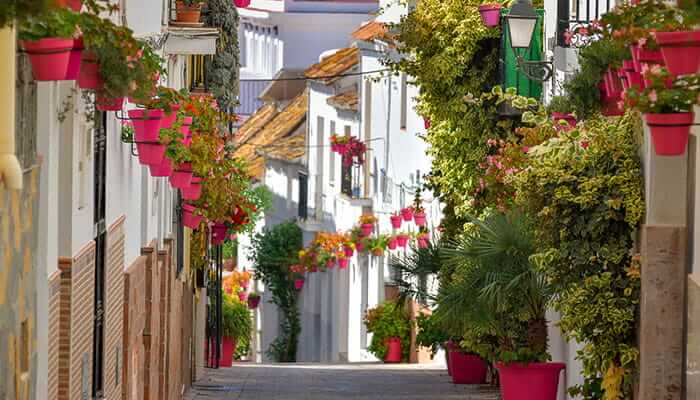 Estepona flowery streets