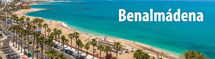 Benalmadena promenade and beach