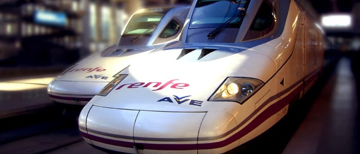AVE Train Malaga - Madrid