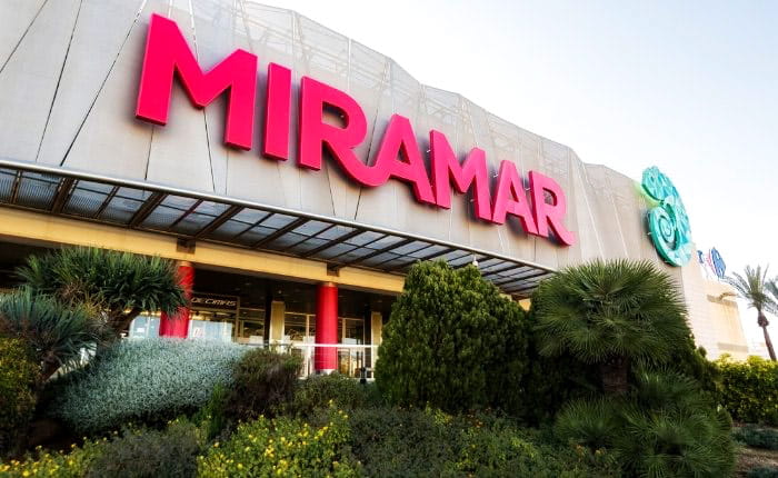 Shopping centre Miramar in Fuegirola