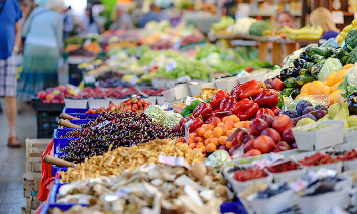 Spanish Food: Markets on the Costa del Sol are full of products from around the world