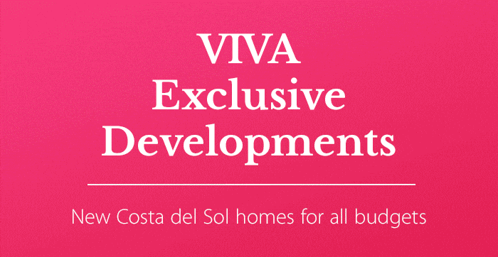 5 Most Viewed New Developments on the Costa del Sol in 2019_VIVA Exclusive Developments banner