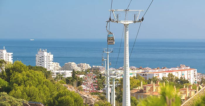 5 great family plans for the Easter holidays in Benalmádena, Costa del Sol: Cable Car