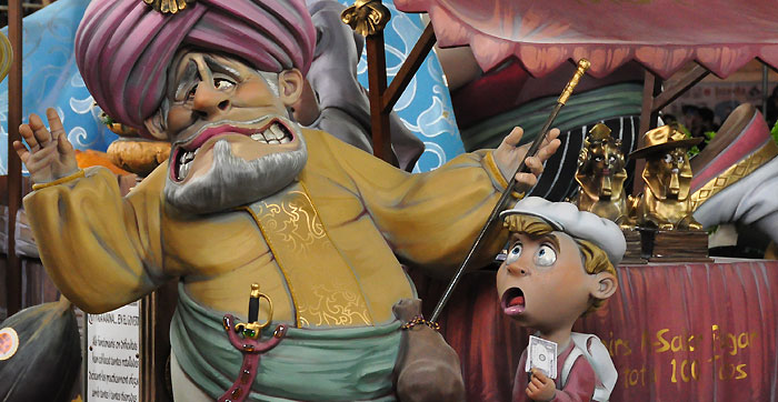 Why you must go to the Las Fallas Festival, Valencia - some funny fallas