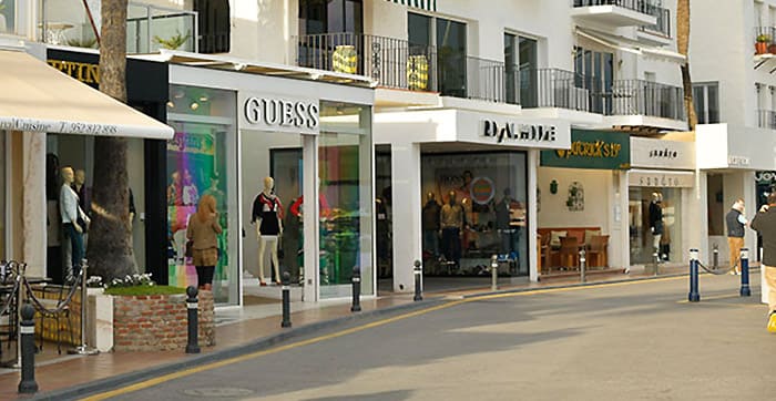 Tip) Fashion shopping in Puerto Banus