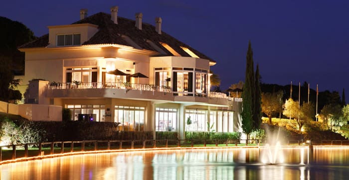 Where Are The Michelin Starred Restaurants In Marbella? El Lago restaurant in Elviria