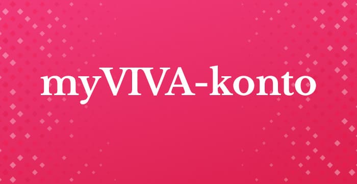 VIVA Website, now in Swedish: myVIVA account