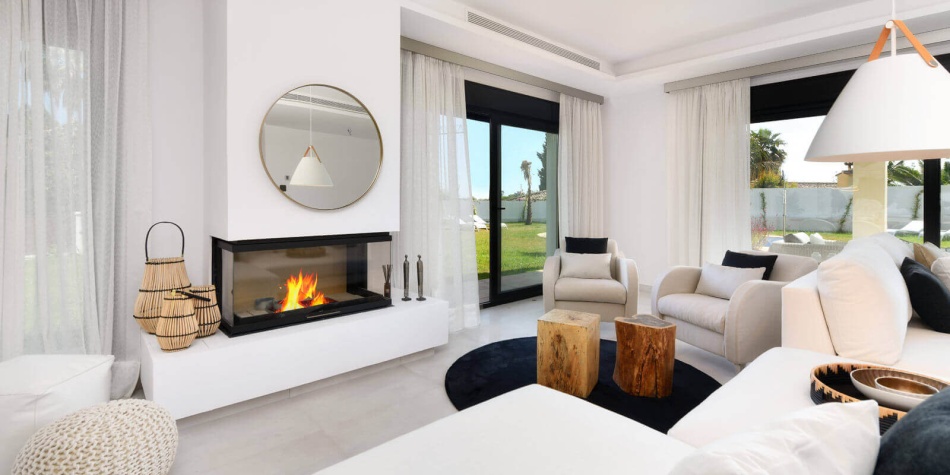 Living Room. Oasis de Guadalmina Baja. Luxury villas in Marbella. House 8