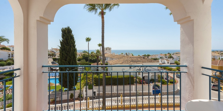 Sea views from the terrace
