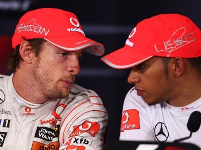 Jenson Button & Lewis Hamilton