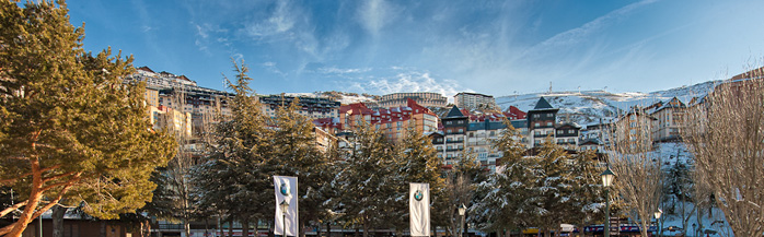 Snowboarding Sierra Nevada, Spain