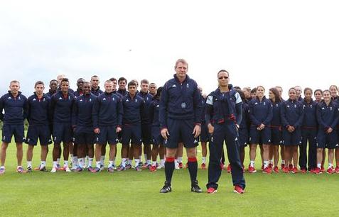 Team GB train at La Cala Resort