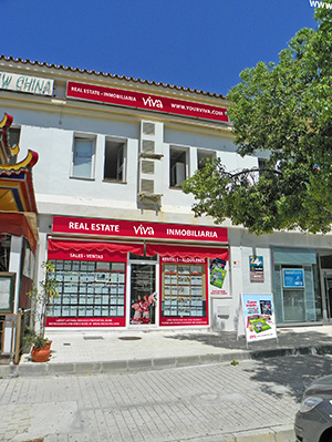 The VIVA real estate office in La Cala de Mijas