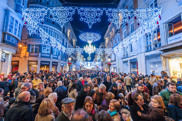 Let there be light... It’s Christmas in Málaga!