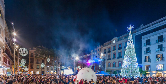 Let there be light... It’s Christmas in Málaga!