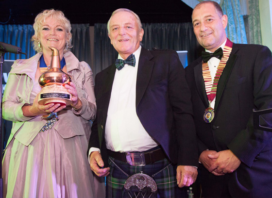 Valerie Bannister, Ian Potter snd Simon Gerrard at the AIPP Gala Dinner