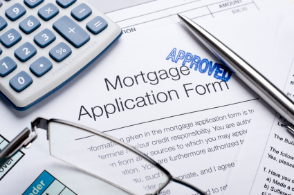Approved mortgage application form