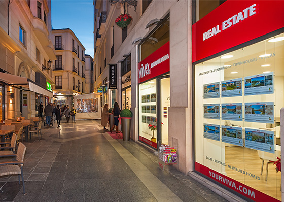 The VIVA Málaga office is right in the centre of the city