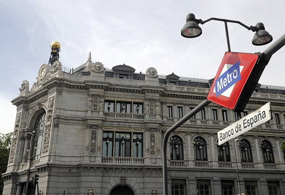 The Bank of Spain in Madrid