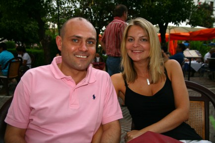 Marc Elliott of Fluent Finance Abroad and his partner Kelly