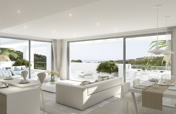 render penthouse interior