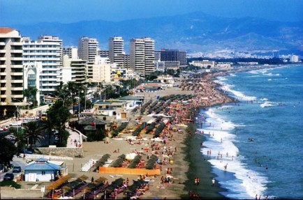 Apartment buildings in Fuengirola