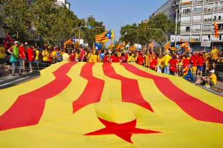Catalans are less certain about independence since Spain's economy has improved, but they would still like the vote.