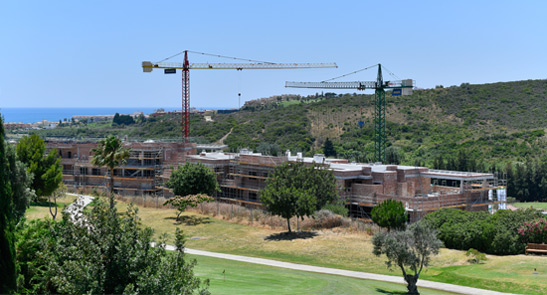 Quabit Casares Golf: Construction well underway