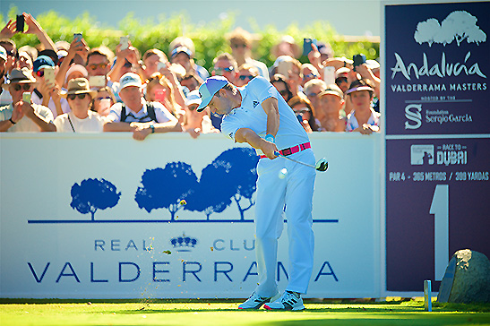 Defending champion Sergio García