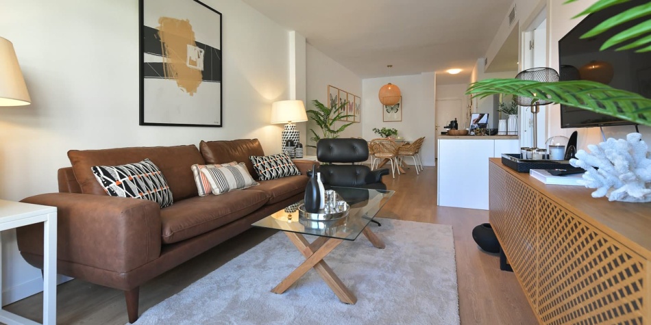 View of the living room