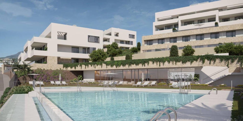 Azure Estepona. Main view of the Development