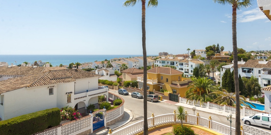 Sea views from the terrace