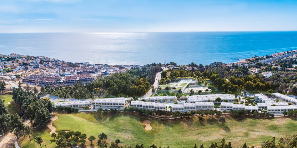 Aerial photo El Chaparral and La Cala de Mijas