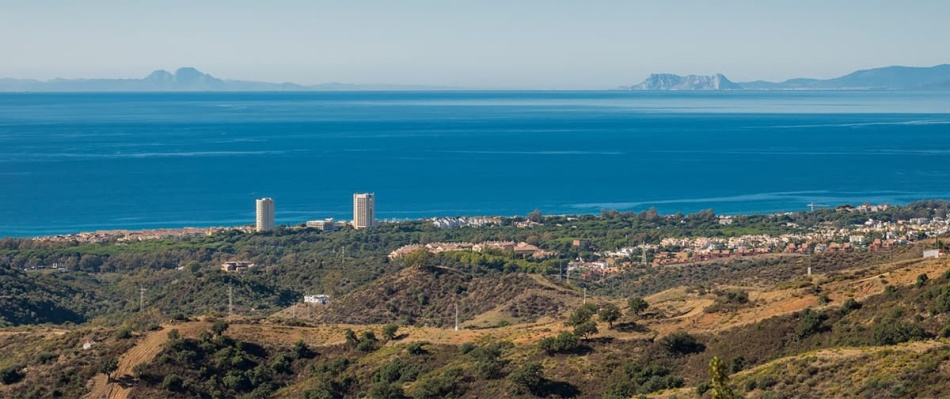 Sea views from Ocean View Marbella