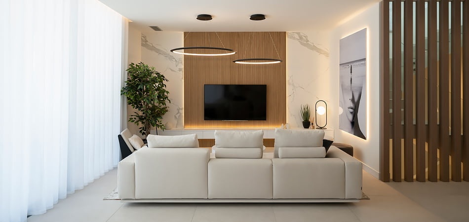 Living room decoration example